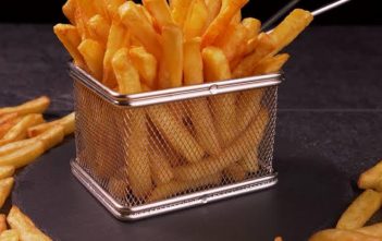 Fries in an Air Fryer basket
