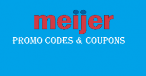 MEIJER PROMO CODES