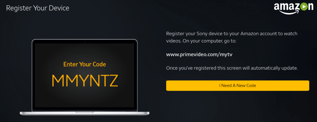 Amazon Com Mytv Enter Code For TV Registration Sep 2024   Amazon Mytv Enter Code 