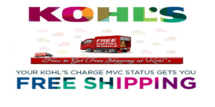 How to get free shipping at kohl's