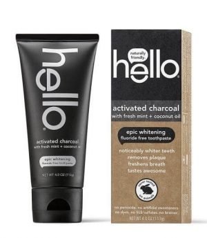 Hello Oral Care Activated Charcoal Toothpaste