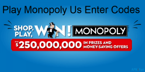 Playmonopoly Us Enter Codes