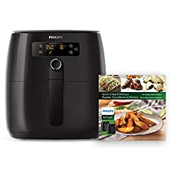 Philips HD9741 99 Air Fryer, X-large, Black, 2lbs