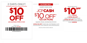 JCPENNEY COUPONS