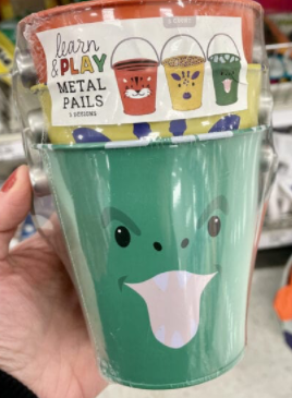 Learn and play Metal animal Buckets