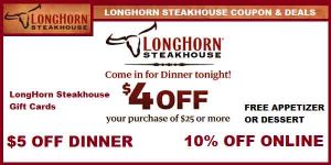 Longhorn Steakhouse Coupon