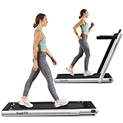 Goplus 2 in 1 Folding Treadmill