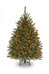 National Tree Company Multi-Colored Pre-Lit Artificial Christmas Tree