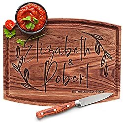 Personalized Wood Cutting Board