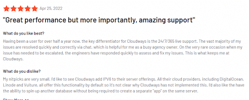 Cloudways reviews