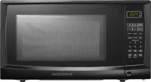 Insignia - Compact Microwave - Black