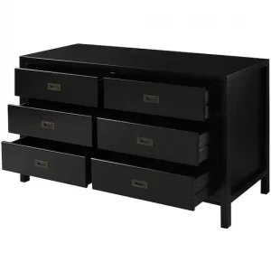 Walker Edison - Solid Wood Modern Classic 6-Drawer Dresser