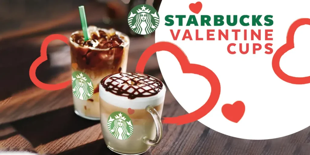 Starbucks Valentine's Day cups